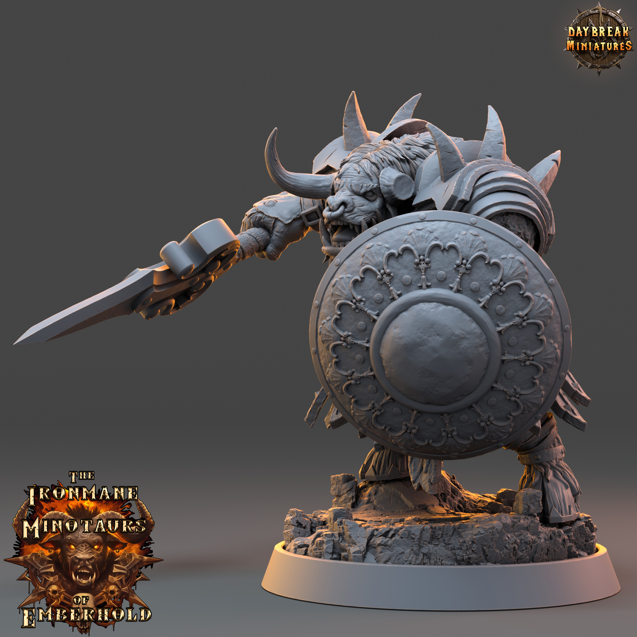 Vorgrim Nightstalker - The Ironmane Minotaurs of Emberhold